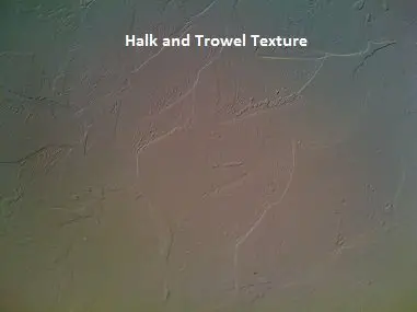 Picture of hawk and trowel texture